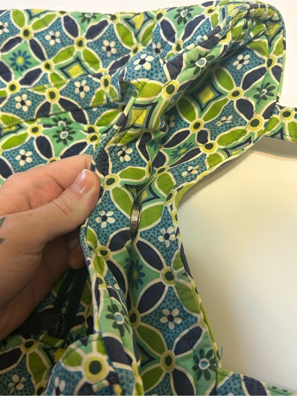 Vera Bradley “Daisy Daisy” Tote Bag